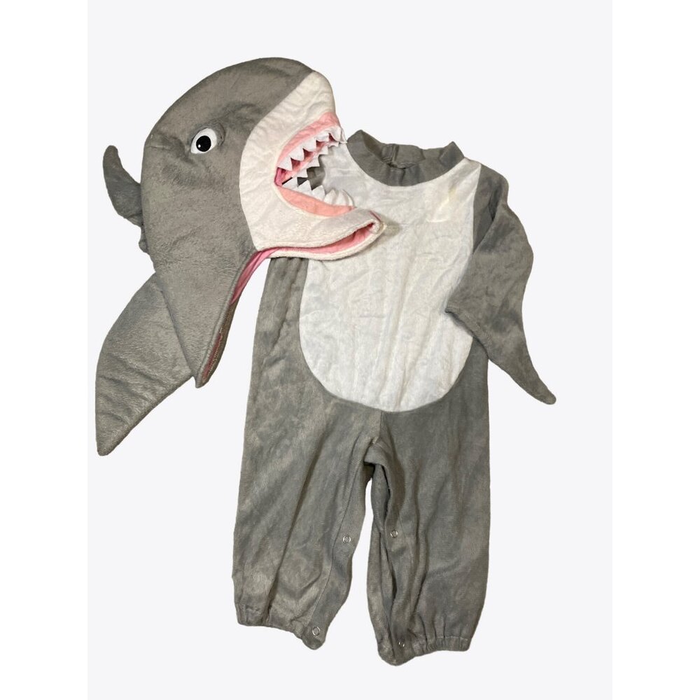 Silly Shark Costume Size Medium (12-18 Months )2 Piece Halloween